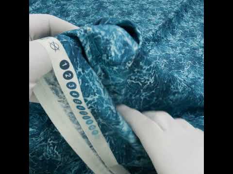 Printed Quilting Cotton by Northcott Studio - Dark Blue Rushing Water - Naturescapes Collection - Image 6 of 6