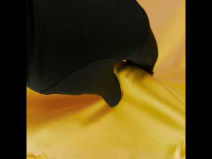 Tafetán de poliéster - Color liso amarillo mostaza picante - Colección Bellamy