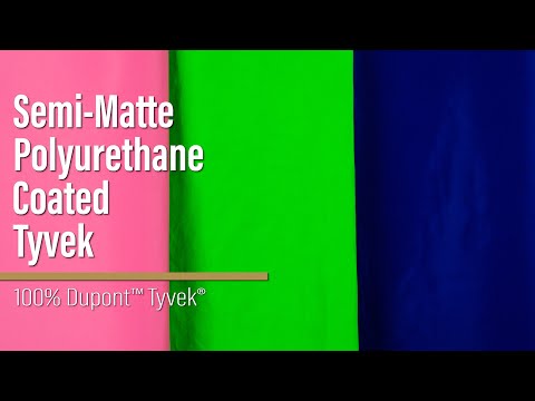PU Coated Tyvek - Semi-Matte Light Green - Image 6 of 6