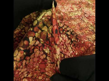 Printed Quilting Cotton by Northcott - Rust Bubbles - Bliss Collection