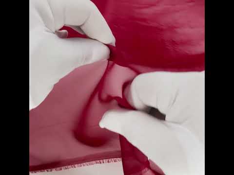 Polyester Chiffon - Garnet - Regina Collection