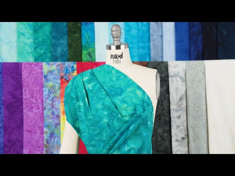Island Batiks Foundation Basics Blueberry Abstract Quilting Cotton - Image 6 of 6
