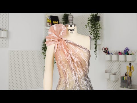 Tul de plumeti suave bordado con lentejuelas - Degradado abstracto color carbón y rosa empolvado - Colección Sequoia