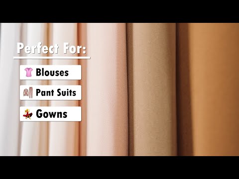 Silk 4-Ply Crepe 44" - Rust - Premium Collection - Image 6 of 6