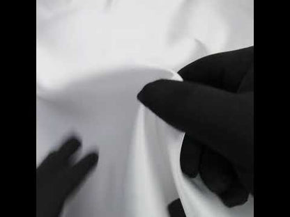 Premium Polyester Satin - Bright White - Gavia Collection by Mood