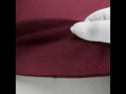 Stretch Cotton Sateen - Burgundy - Mood Exclusive Carlos Collection