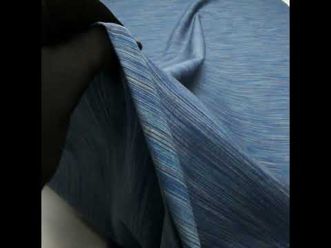 Woven Quilting Cotton Fabric by FIGO Studio - Denim Striated - Space Dye Collection - Image 6 of 6