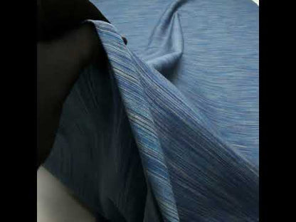 Woven Quilting Cotton Fabric by FIGO Studio - Denim Striated - Space Dye Collection