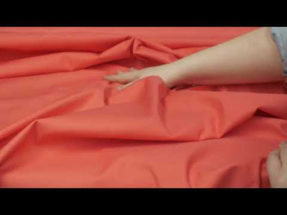 Sugar Coral Stretch Cotton Sateen