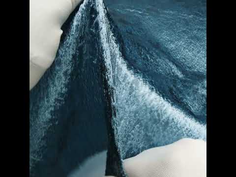 Pegasus Pale Blue and Slate Mottled Luxury Brocade