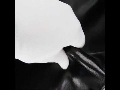 Double Faced Lame Mikado - Charcoal - Sara Collection
