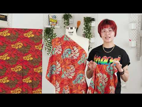 Orange and Turquoise Art Nouveau Leaves UV Protective Compression Swimwear Tricot with Aloe Vera Microcapsules