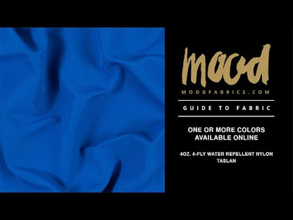 Carothers 4oz. True Blue 4-Ply Water Repellent Nylon Taslan