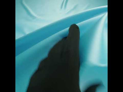 Polyester Satin - Capri Turquoise - Reverie Collection