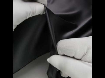 Polyester Satin - Charcoal Gray - Reverie Collection