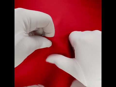 Soft Double Face Polyester Satin - Red - Samantha Collection