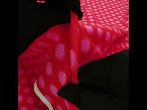 Printed Quilting Cotton by Heather Bailey for FIGO Studio - Cherry Top Dot Ikat Polka Dots - Pop Sugar Collection - Image 6 of 6