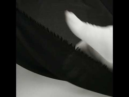 1 Yard of Famous Australian Designer Black Cotton Voile