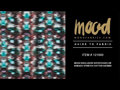 Mood Exclusive Sofisticado de Kreado Stretch Cotton Sateen