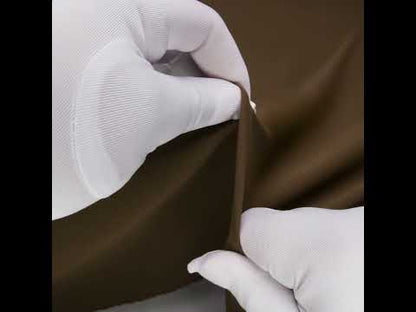 Soft Lightweight Polyester Gabardine - Brown - Stefanie Collection