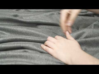 Italian Heathered Gray 100% Cashmere