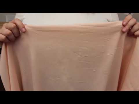 Blush Mechanical Stretch Polyester Crepe de Chine