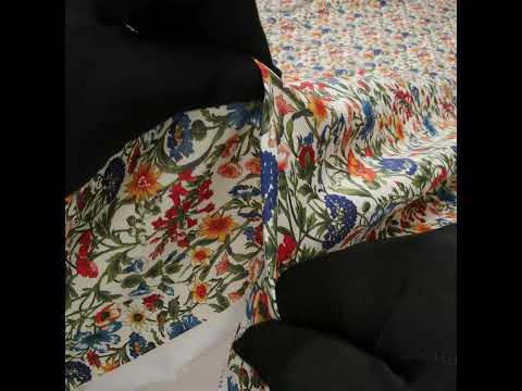 Liberty Fabrics Tana Lawn® - Rachel Multi Bright - Red, Yellow and Purple Flowers and Foliage - Image 6 of 6
