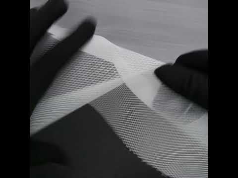 Nylon Cancan Tulle - White