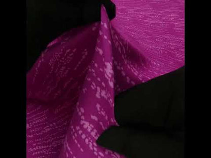 Printed Quilting Cotton by Ghazal Razavi for FIGO Studio - Fuchsia Grass Patch - Seasons Basics Collection