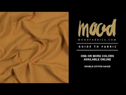 Double Cotton Gauze - Black - Talamanca Collection