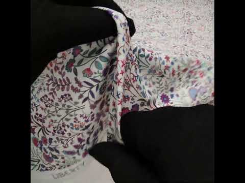Liberty Fabrics Tana Lawn® - Shepherdly Song Purple - Purple, Blue and Pink Wildflowers - Image 6 of 6