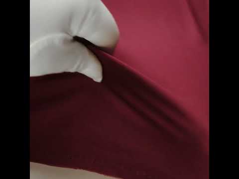 Polyester Pongee Knit Lining - Burgundy - Luca Collection