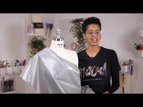 Silver Crisp Reflective Fabric