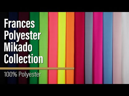 Polyester Mikado - Sky Blue - Frances Collection
