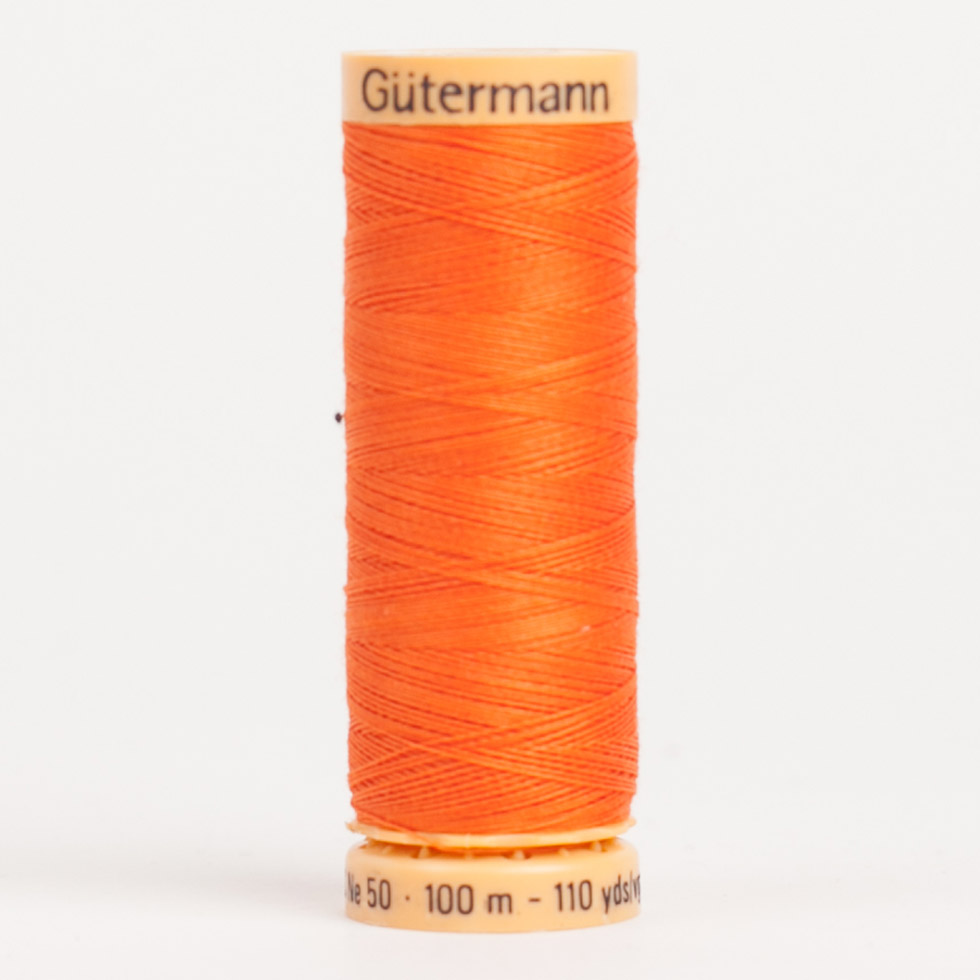 1720 Apricot 100m Gutermann Cotton Thread