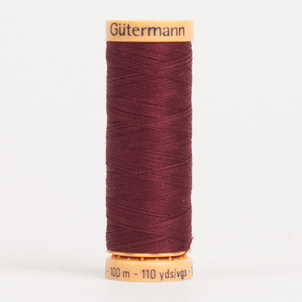 4750 Dark Mahogany 100m Gutermann Cotton Thread
