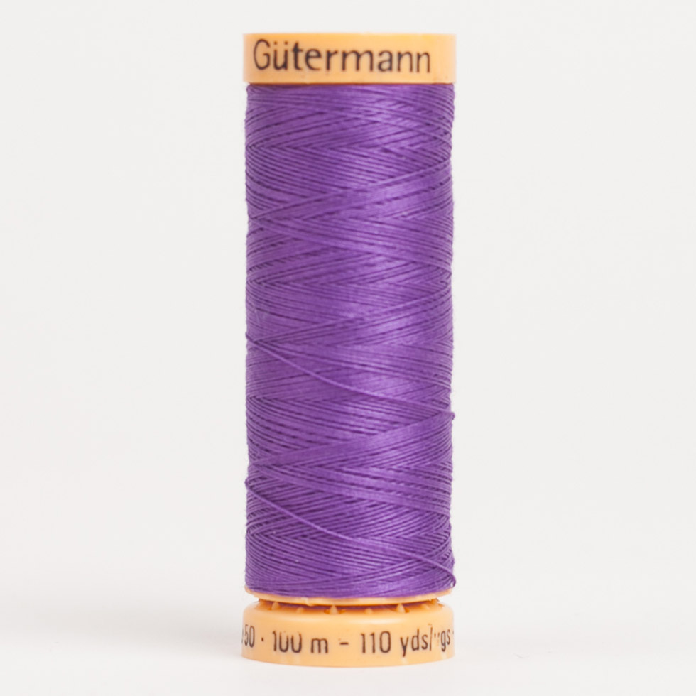 6150 Bright Purple 100m Gutermann Cotton Thread