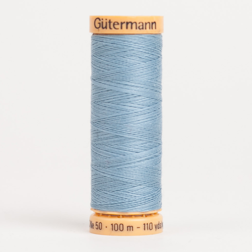 7490 Nassau Blue 100m Gutermann Cotton Thread