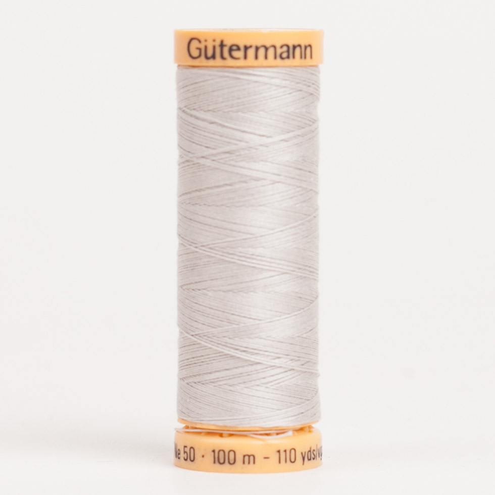 9045 Light Gray 100m Gutermann Cotton Thread