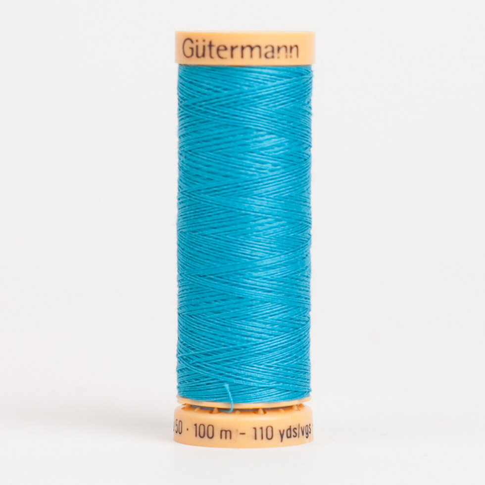 7532 Turquoise Blue 100m Gutermann Cotton Thread