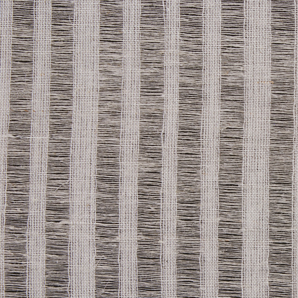 Natural Stripes Airy Linen