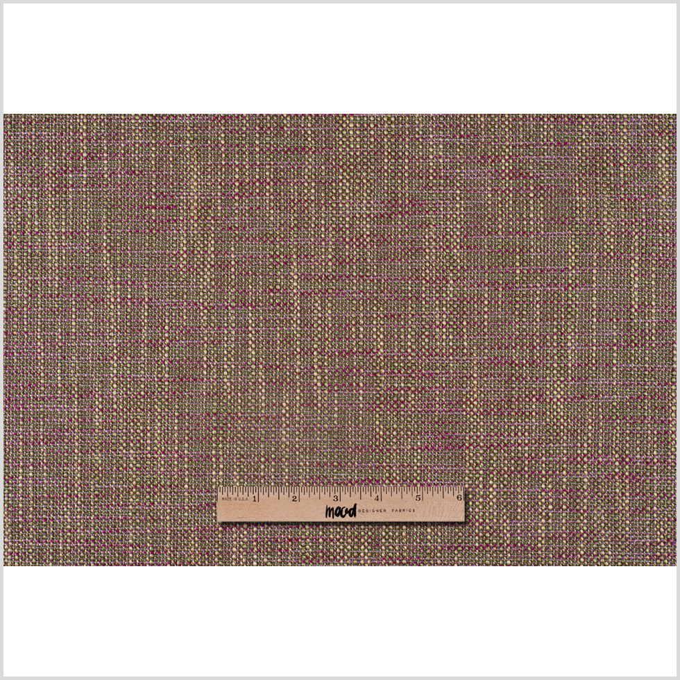 Lime-Pink Upholstery Tweed - Full