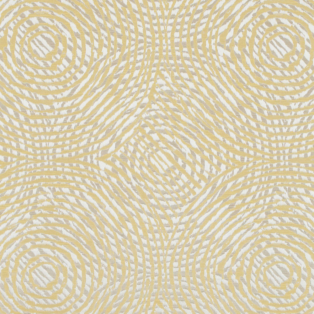 Zest Geometric Swirls on a Cotton and Polyester Woven