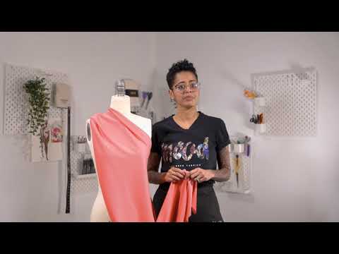 Mood Fabrics Premium Luca Polyester Pongee Knit Lining