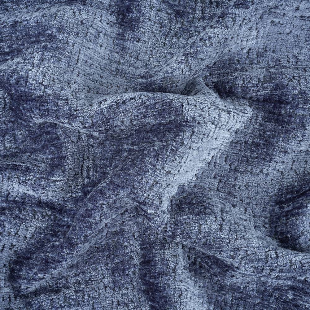 Twilight Abstract Textured Acrylic and Polyester Chenille