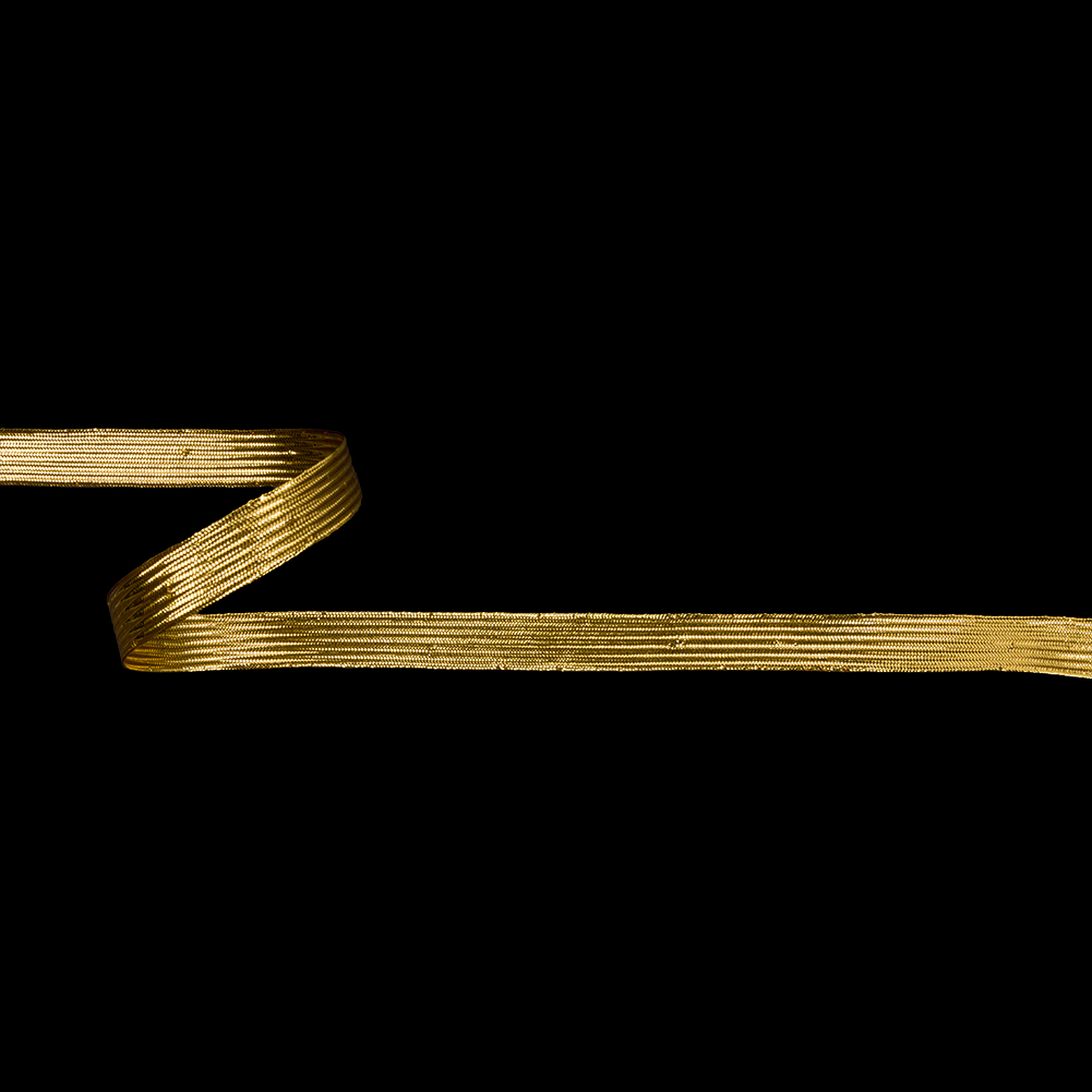 1/2 Gold Metallic Braid