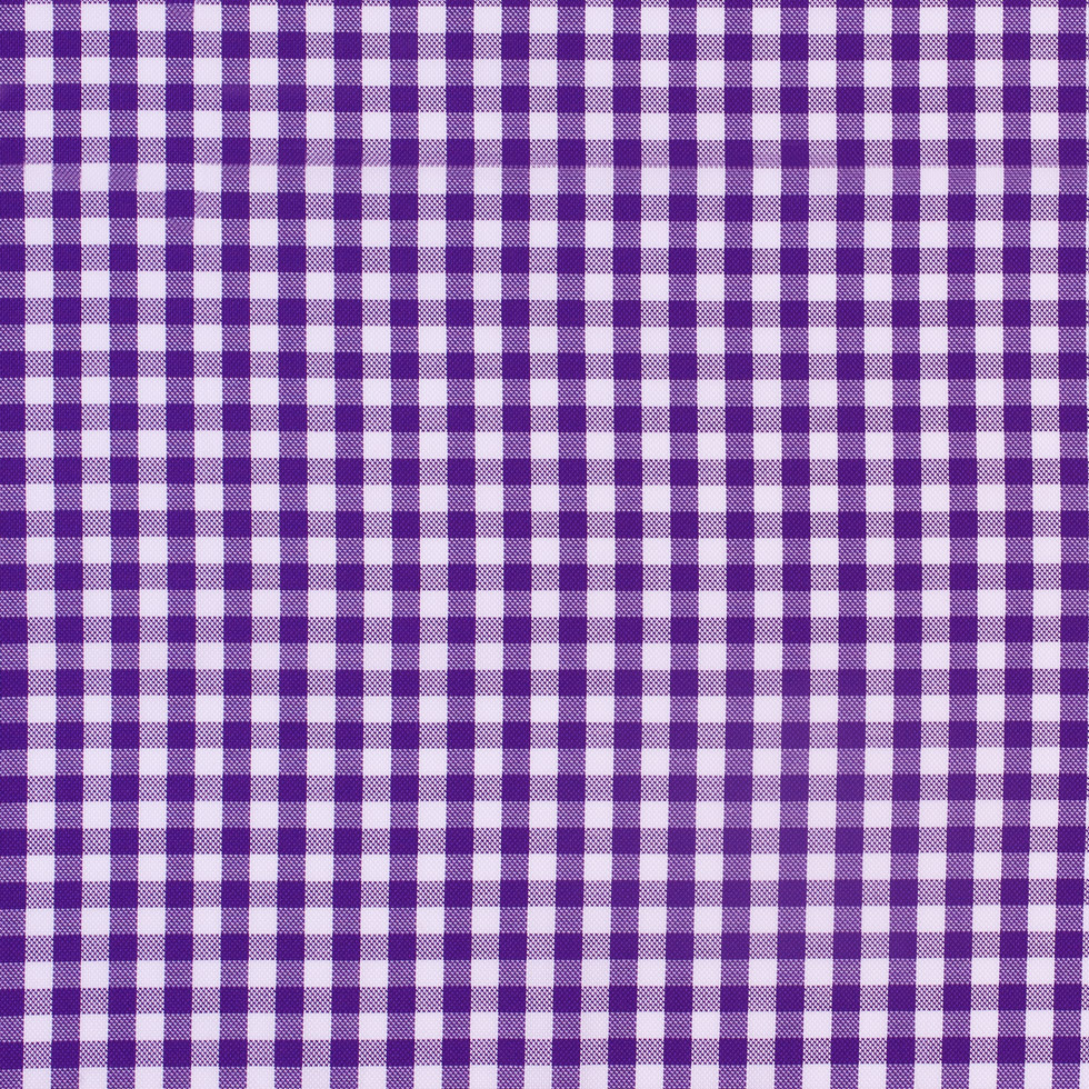 Purple Textured Checked Cotton Shirting