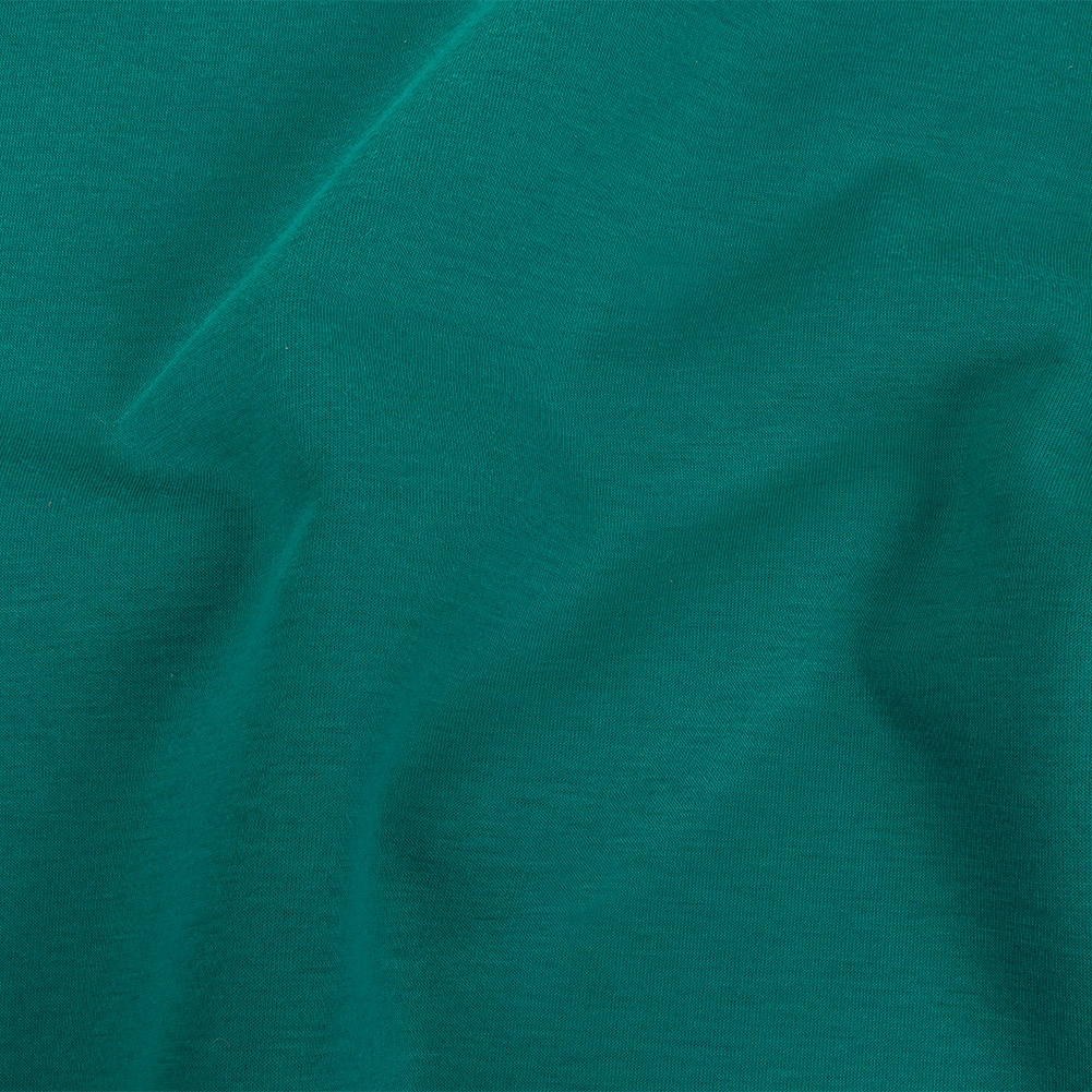 Italian Deep Turquoise Backed Novelty Wool Coating