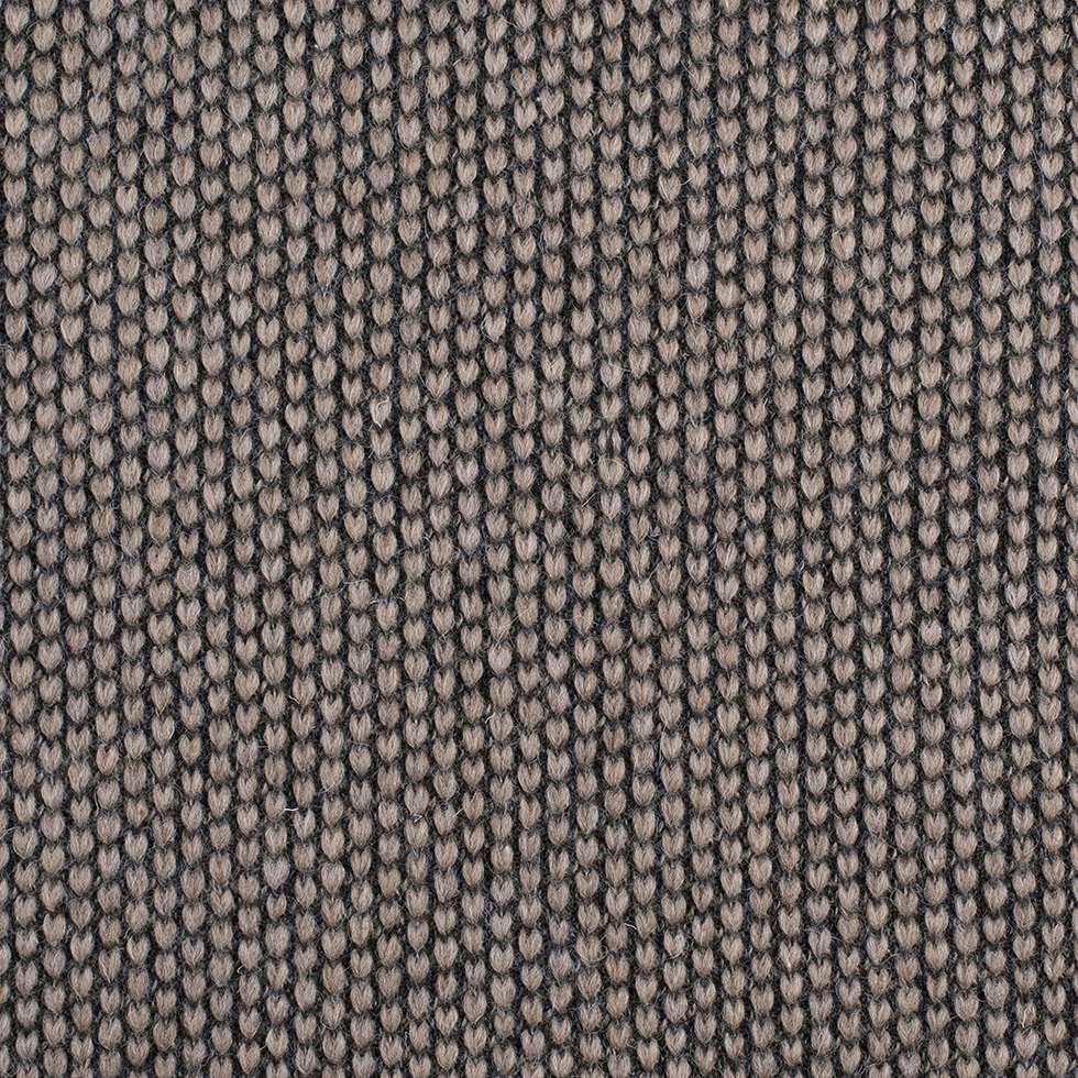 Herno Taupe Knit Wool Coating