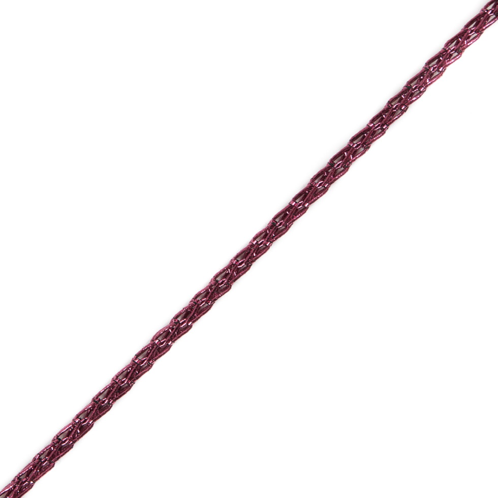 Metallic Magenta Crochet Chain - 0.125
